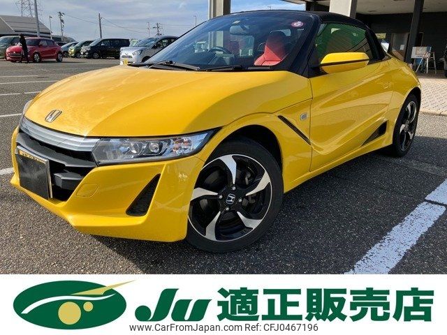 honda s660 2015 -HONDA 【新潟 581ｸ392】--S660 JW5--1009154---HONDA 【新潟 581ｸ392】--S660 JW5--1009154- image 1