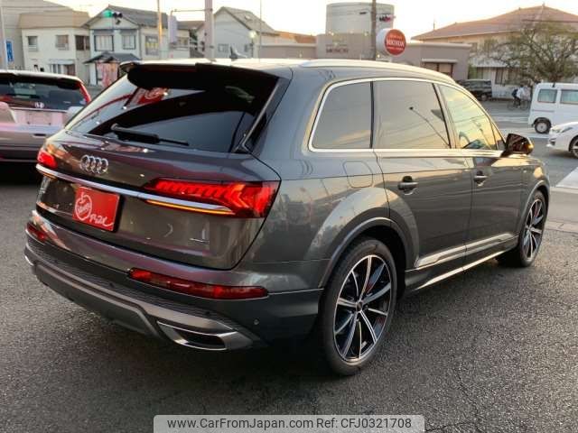 audi q7 2021 -AUDI 【浜松 341 38】--Audi Q7 ABA-4MCYRA--WAUZZZ4M8MD007823---AUDI 【浜松 341 38】--Audi Q7 ABA-4MCYRA--WAUZZZ4M8MD007823- image 2