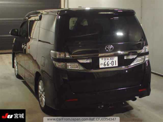 toyota vellfire 2012 -TOYOTA 【宮城 300ﾜ6601】--Vellfire ANH20W--8234960---TOYOTA 【宮城 300ﾜ6601】--Vellfire ANH20W--8234960- image 2