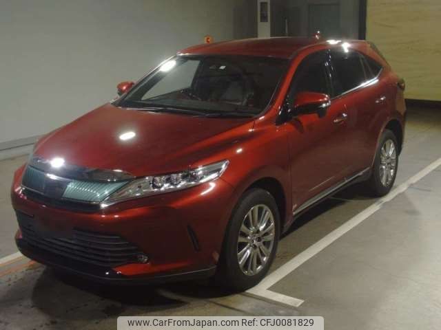 toyota harrier 2019 -TOYOTA--Harrier DBA-ZSU60W--ZSU60-0167687---TOYOTA--Harrier DBA-ZSU60W--ZSU60-0167687- image 1