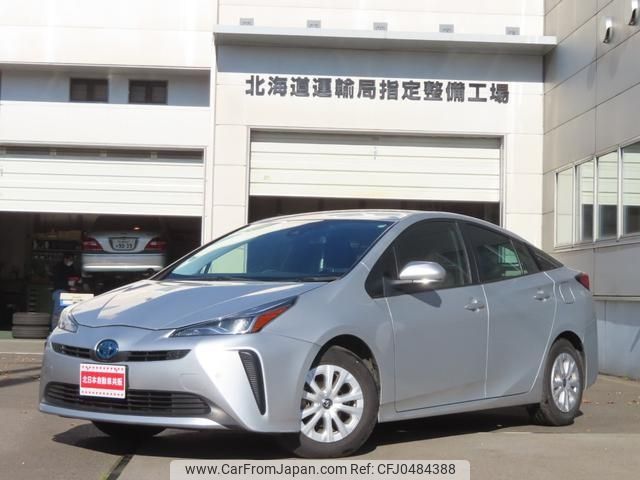 toyota prius 2021 -TOYOTA 【名変中 】--Prius ZVW55--6021981---TOYOTA 【名変中 】--Prius ZVW55--6021981- image 1