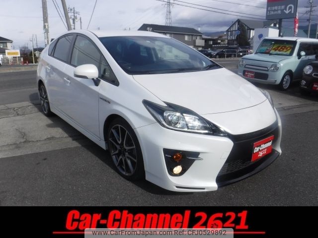 toyota prius 2012 -TOYOTA--Prius DAA-ZVW30--5381488---TOYOTA--Prius DAA-ZVW30--5381488- image 1