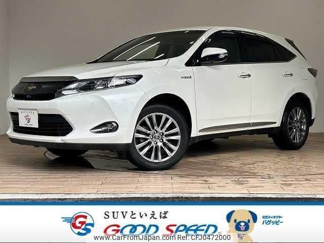 toyota harrier-hybrid 2014 quick_quick_DAA-AVU65W_AVU65-0015011 image 1