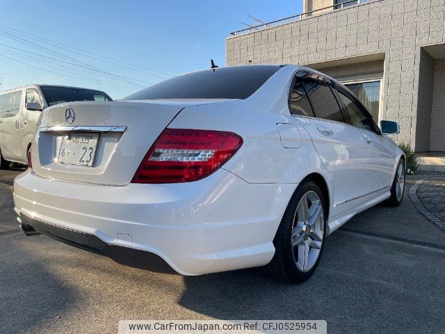 mercedes-benz c-class 2012 -MERCEDES-BENZ 【名変中 】--Benz C Class 204048--2A745627---MERCEDES-BENZ 【名変中 】--Benz C Class 204048--2A745627- image 2