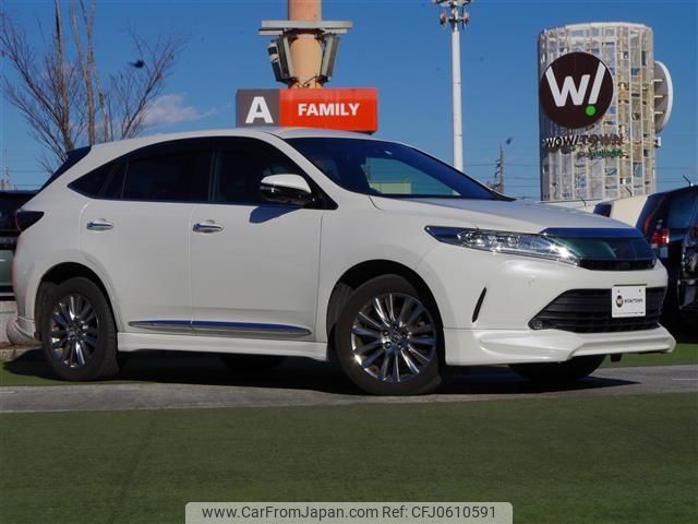 toyota harrier 2017 -TOYOTA--Harrier DBA-ZSU60W--ZSU60-0127466---TOYOTA--Harrier DBA-ZSU60W--ZSU60-0127466- image 1