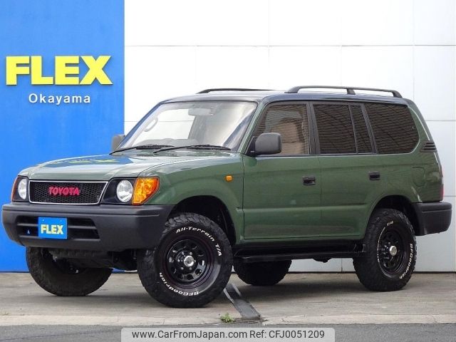 toyota land-cruiser-prado 1996 -TOYOTA--Land Cruiser Prado KD-KZJ95W--KZJ95-0009012---TOYOTA--Land Cruiser Prado KD-KZJ95W--KZJ95-0009012- image 1