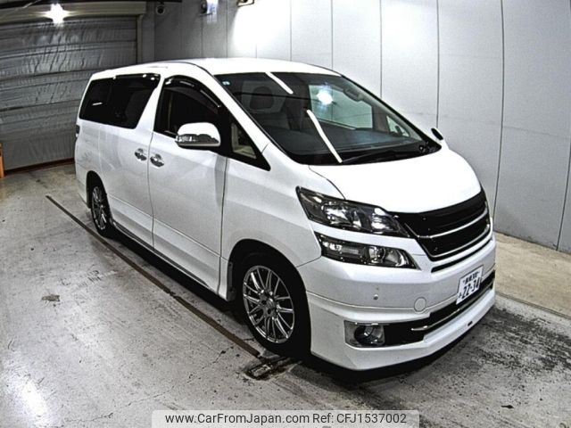 toyota vellfire 2013 CFJ1537002 image 1