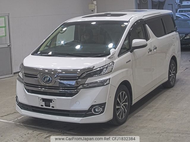 toyota vellfire 2017 CFJ1832384 image 1
