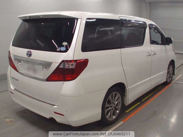 toyota alphard 2010 -TOYOTA 【柏 300ね7755】--Alphard ANH20W-8129241---TOYOTA 【柏 300ね7755】--Alphard ANH20W-8129241- image 2