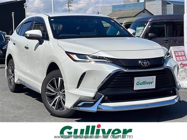 toyota harrier 2021 -TOYOTA--Harrier 6BA-MXUA85--MXUA85-0005612---TOYOTA--Harrier 6BA-MXUA85--MXUA85-0005612- image 1