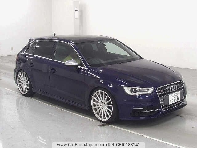 audi s3 2014 -AUDI 【広島 301ﾔ5236】--Audi S3 8VCJXF-EA114082---AUDI 【広島 301ﾔ5236】--Audi S3 8VCJXF-EA114082- image 1