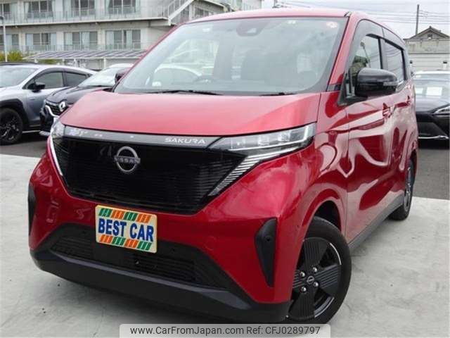 nissan nissan-others 2022 -NISSAN 【水戸 581】--SAKURA B6AW--B6AW-0002216---NISSAN 【水戸 581】--SAKURA B6AW--B6AW-0002216- image 1