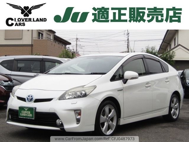 toyota prius 2012 -TOYOTA--Prius DAA-ZVW30--ZVW30-1587755---TOYOTA--Prius DAA-ZVW30--ZVW30-1587755- image 1