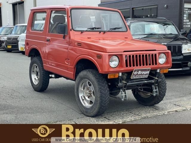 suzuki jimny 1985 -SUZUKI 【名変中 】--Jimny ｿﾉ他--196144---SUZUKI 【名変中 】--Jimny ｿﾉ他--196144- image 1