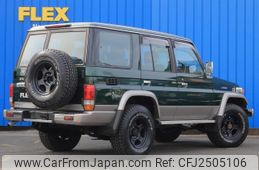 1999 Toyota Land Cruiser KG-HZJ76K 4WD - Car Price $38,903