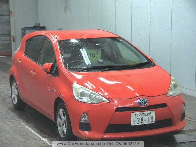 toyota aqua 2012 -TOYOTA 【いわき 530ｿ3819】--AQUA NHP10-2077560---TOYOTA 【いわき 530ｿ3819】--AQUA NHP10-2077560- image 1