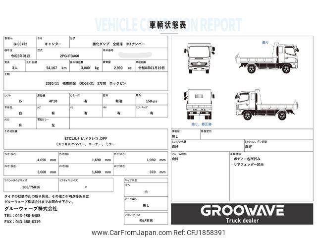 mitsubishi-fuso canter 2021 CFJ1858391 image 2