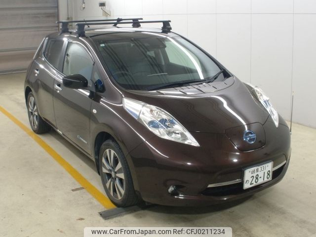 nissan leaf 2017 -NISSAN 【岐阜 331ﾒ2818】--Leaf AZE0-216947---NISSAN 【岐阜 331ﾒ2818】--Leaf AZE0-216947- image 1