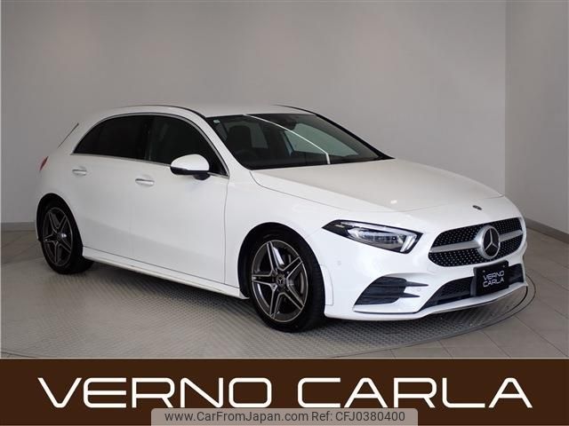 mercedes-benz a-class 2020 -MERCEDES-BENZ--Benz A Class 3DA-177012--W1K1770122V055119---MERCEDES-BENZ--Benz A Class 3DA-177012--W1K1770122V055119- image 1