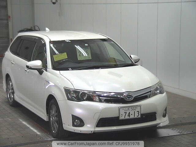 toyota corolla-fielder 2014 -TOYOTA 【山形 502ｻ7413】--Corolla Fielder NKE165G--7063226---TOYOTA 【山形 502ｻ7413】--Corolla Fielder NKE165G--7063226- image 1