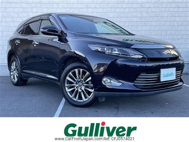 toyota harrier 2016 -TOYOTA--Harrier DBA-ZSU60W--ZSU60-0087493---TOYOTA--Harrier DBA-ZSU60W--ZSU60-0087493- image 1