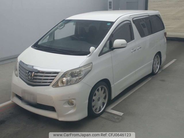 toyota alphard 2008 -TOYOTA 【福山 300ね1207】--Alphard ANH20W-8015893---TOYOTA 【福山 300ね1207】--Alphard ANH20W-8015893- image 1