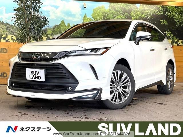 toyota harrier 2021 CFJ1644326 image 1