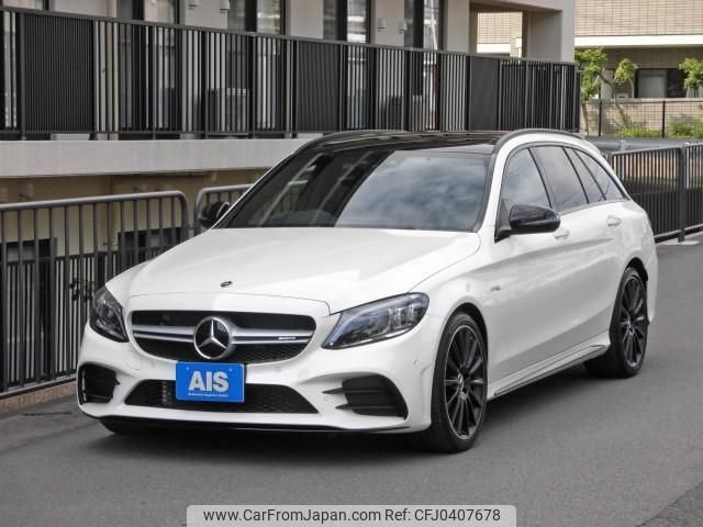 mercedes-benz c-class-station-wagon 2019 quick_quick_CBA-205264_WDD2052642F959813 image 1