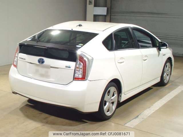 toyota prius 2013 -TOYOTA--Prius DAA-ZVW30--ZVW30-1654267---TOYOTA--Prius DAA-ZVW30--ZVW30-1654267- image 2