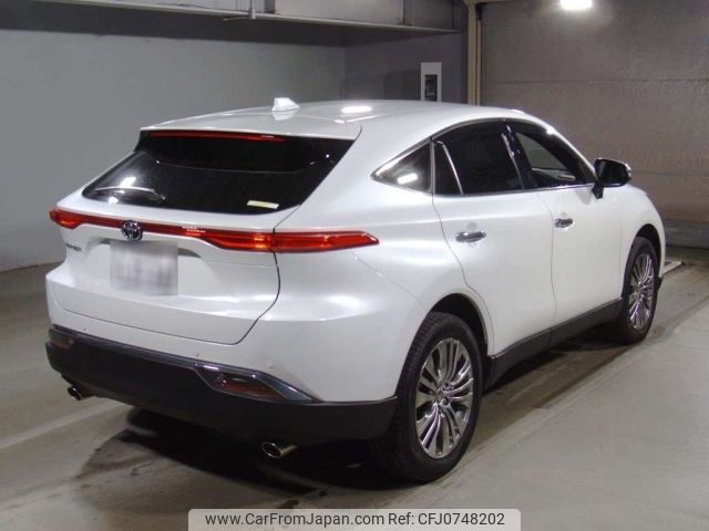 toyota harrier 2022 -TOYOTA 【奈良 348る3588】--Harrier MXUA80-0082520---TOYOTA 【奈良 348る3588】--Harrier MXUA80-0082520- image 2