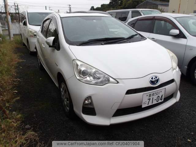 toyota aqua 2012 -TOYOTA 【豊橋 501ﾆ7104】--AQUA DAA-NHP10--NHP10-6046802---TOYOTA 【豊橋 501ﾆ7104】--AQUA DAA-NHP10--NHP10-6046802- image 1