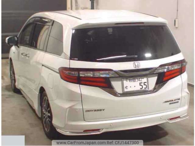 honda odyssey 2019 -HONDA 【秋田 342ｾ 55】--Odyssey 6AA-RC4--RC4-1166943---HONDA 【秋田 342ｾ 55】--Odyssey 6AA-RC4--RC4-1166943- image 2