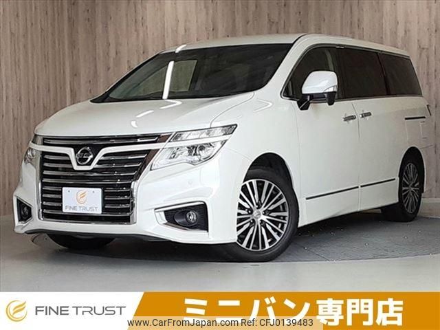 nissan elgrand 2019 -NISSAN--Elgrand DBA-TE52--TE52-113576---NISSAN--Elgrand DBA-TE52--TE52-113576- image 1