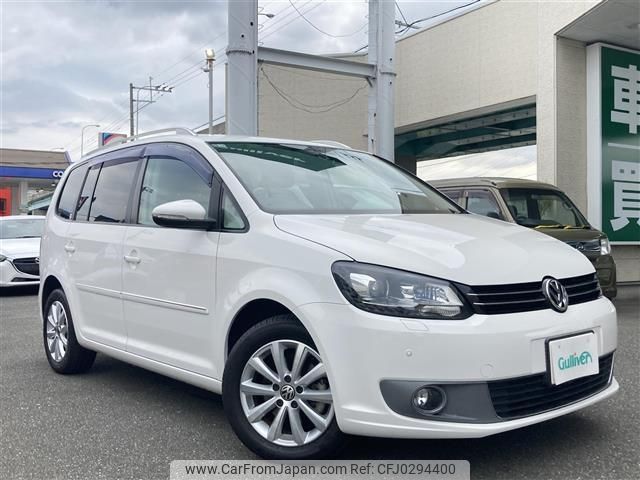 volkswagen golf-touran 2011 -VOLKSWAGEN--VW Golf Touran DBA-1TCAV--WVGZZZ1TZCW046207---VOLKSWAGEN--VW Golf Touran DBA-1TCAV--WVGZZZ1TZCW046207- image 1