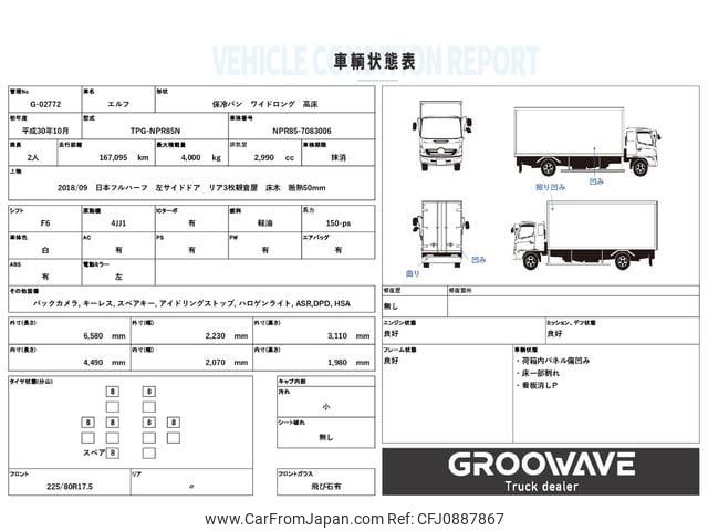 isuzu elf-truck 2018 GOO_NET_EXCHANGE_0541786A30250313W008 image 2