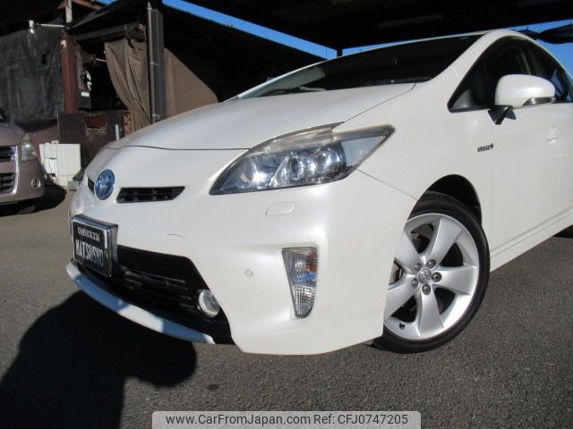 toyota prius 2012 -TOYOTA--Prius DAA-ZVW30--ZVW30-1604753---TOYOTA--Prius DAA-ZVW30--ZVW30-1604753- image 2