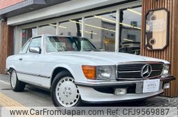 mercedes-benz sl-class 1987 CFJ9569887