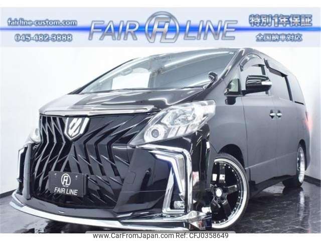 toyota alphard 2012 -TOYOTA 【所沢 369】--Alphard DBA-ANH20W--ANH20-8222862---TOYOTA 【所沢 369】--Alphard DBA-ANH20W--ANH20-8222862- image 1