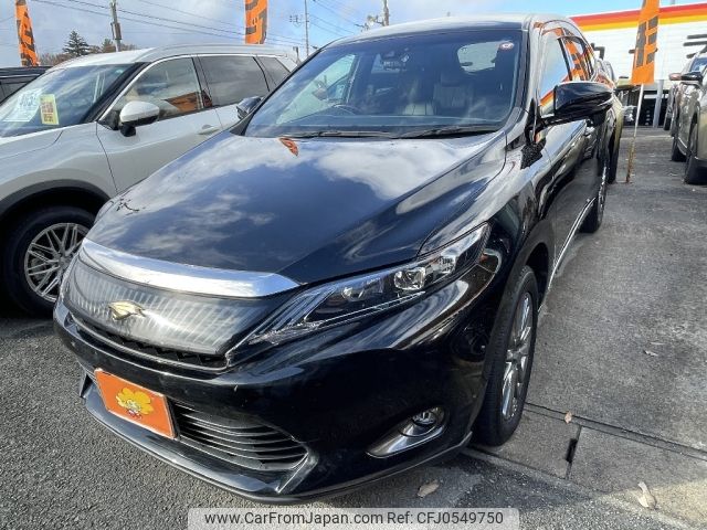 toyota harrier 2016 -TOYOTA--Harrier DBA-ZSU65W--ZSU65-0017953---TOYOTA--Harrier DBA-ZSU65W--ZSU65-0017953- image 1