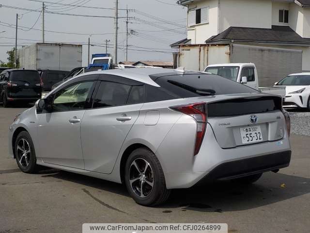 toyota prius 2016 -TOYOTA 【野田 500ｱ1234】--Prius DAA-ZVW55--ZVW55-8019223---TOYOTA 【野田 500ｱ1234】--Prius DAA-ZVW55--ZVW55-8019223- image 2