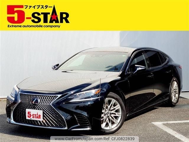 lexus ls 2019 -LEXUS--Lexus LS DBA-VXFA50--VXFA50-6004677---LEXUS--Lexus LS DBA-VXFA50--VXFA50-6004677- image 1