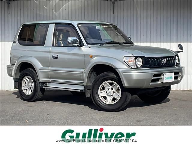 toyota land-cruiser-prado 1999 -TOYOTA--Land Cruiser Prado E-VZJ90W--VZJ90-0004465---TOYOTA--Land Cruiser Prado E-VZJ90W--VZJ90-0004465- image 1