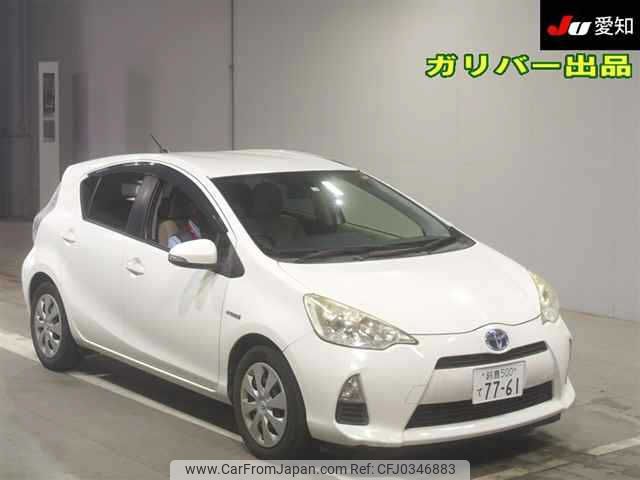 toyota aqua 2012 -TOYOTA 【鈴鹿 500ﾃ7761】--AQUA NHP10--6011709---TOYOTA 【鈴鹿 500ﾃ7761】--AQUA NHP10--6011709- image 1