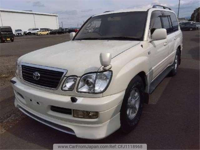 toyota land-cruiser-wagon 1998 -TOYOTA--Land Cruiser Wagon GF-UZJ100W--UZJ100-0002896---TOYOTA--Land Cruiser Wagon GF-UZJ100W--UZJ100-0002896- image 1