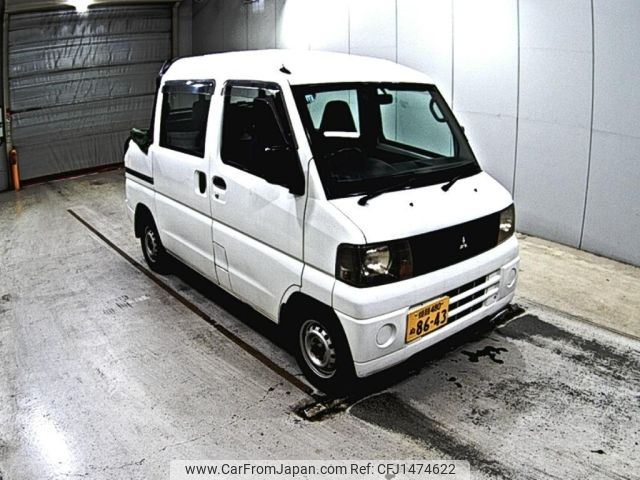 mitsubishi minicab-van 2002 -MITSUBISHI 【姫路 480ぬ8643】--Minicab Van U61Vｶｲ-0702286---MITSUBISHI 【姫路 480ぬ8643】--Minicab Van U61Vｶｲ-0702286- image 1