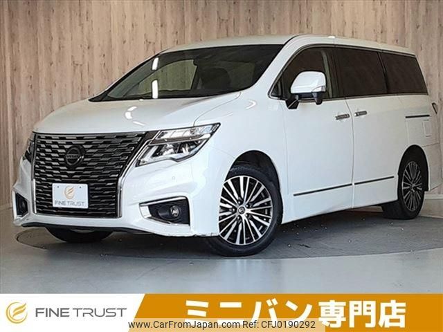 nissan elgrand 2021 -NISSAN--Elgrand 5BA-TE52--TE52-148694---NISSAN--Elgrand 5BA-TE52--TE52-148694- image 1