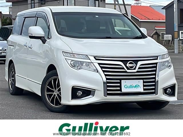 nissan elgrand 2014 CFJ1251692 image 1
