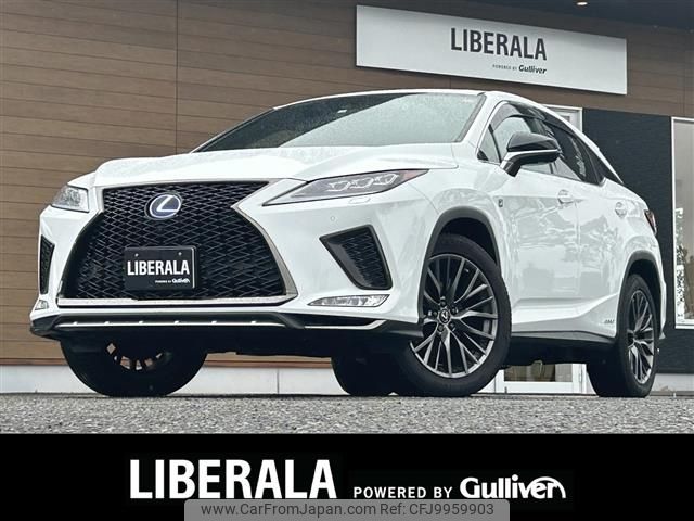 lexus rx 2020 -LEXUS--Lexus RX 6AA-GYL25W--GYL25-0023273---LEXUS--Lexus RX 6AA-GYL25W--GYL25-0023273- image 1