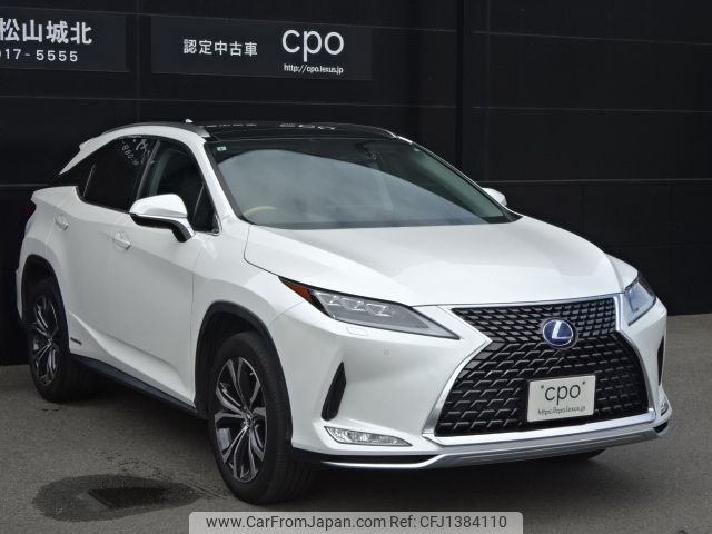 lexus rx 2021 -LEXUS--Lexus RX 6AA-GYL20W--GYL20-0015143---LEXUS--Lexus RX 6AA-GYL20W--GYL20-0015143- image 2