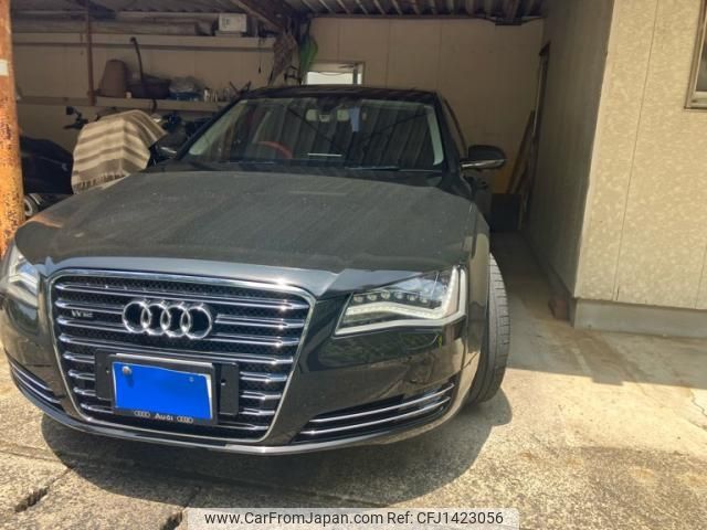audi a8 2011 -AUDI--Audi A8 ABA-4HCDRL--WAUZZZ4H9BN019523---AUDI--Audi A8 ABA-4HCDRL--WAUZZZ4H9BN019523- image 1